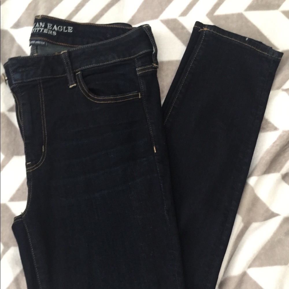 American Eagle Dark Wash Jegging